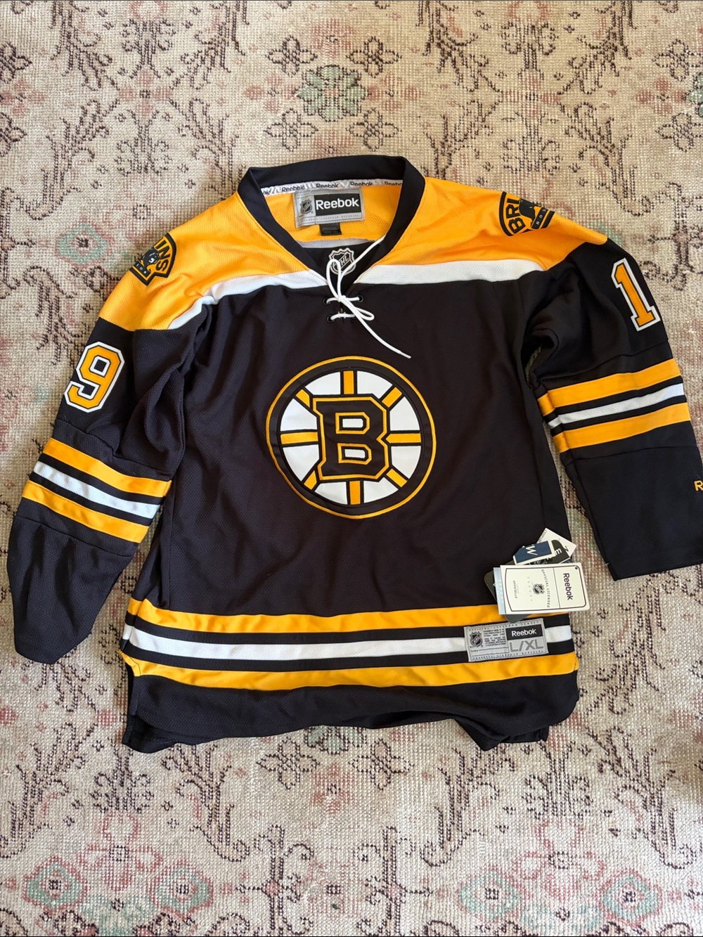 Reebok Boston Bruins Seguin Hockey Jersey